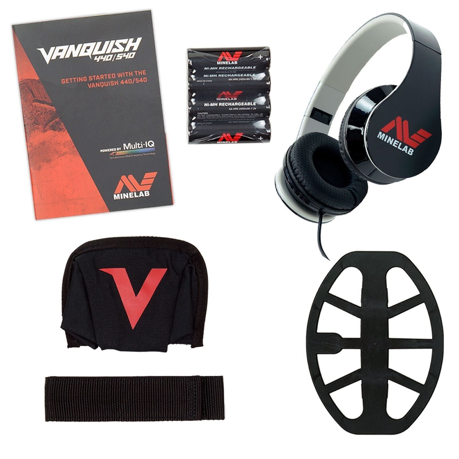 Minelab VANQUISH 540 with Waterproof DD Coil