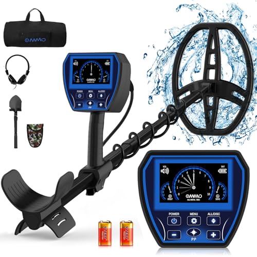 OMMO Pin Pointer Metal Detector for Adults, LCD, Waterproof