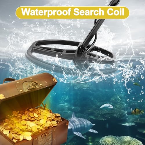 OMMO Pin Pointer Metal Detector for Adults, LCD, Waterproof