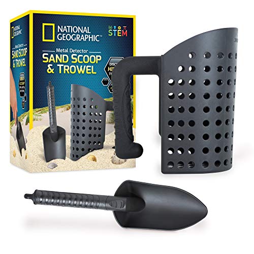 NATIONAL GEOGRAPHIC Metal Detector Sand Scoop and Shovel