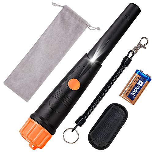 SUNPOW Waterproof Metal Detector Pinpointer with Holster