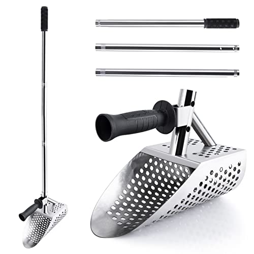 Stainless Steel Sand Scoop for Beach Metal Detecting