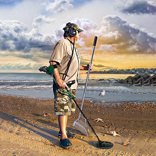 Sand Scoop Metal Detector Tool, Heavy Duty Stainless Steel