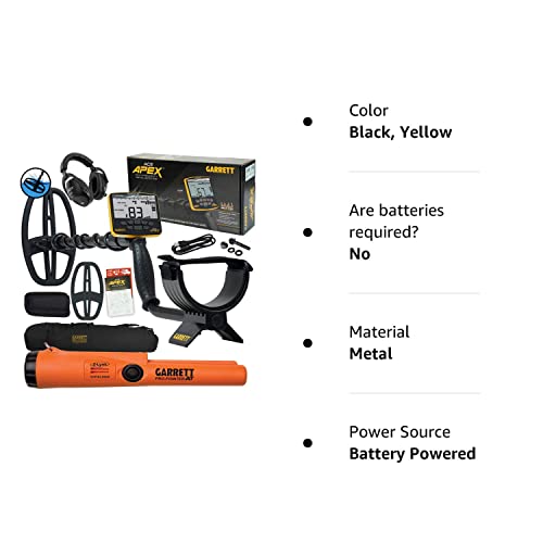 Garrett ACE APEX Metal Detector Bundle with Accessories