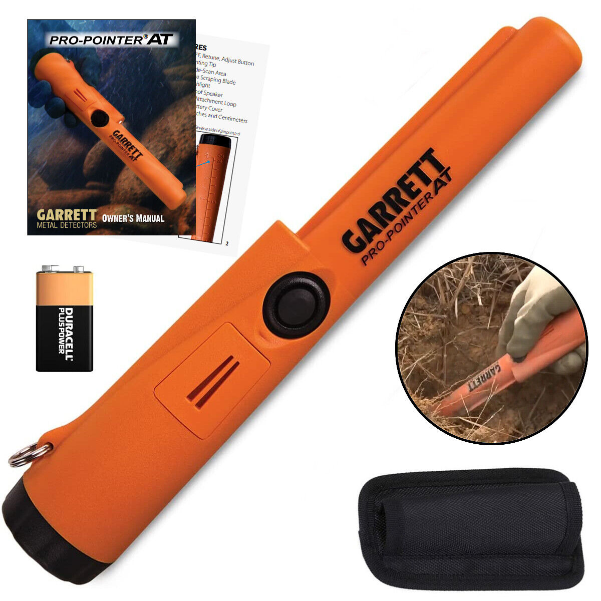 Garrett Propointer AT Waterproof Pinpointer with Holster