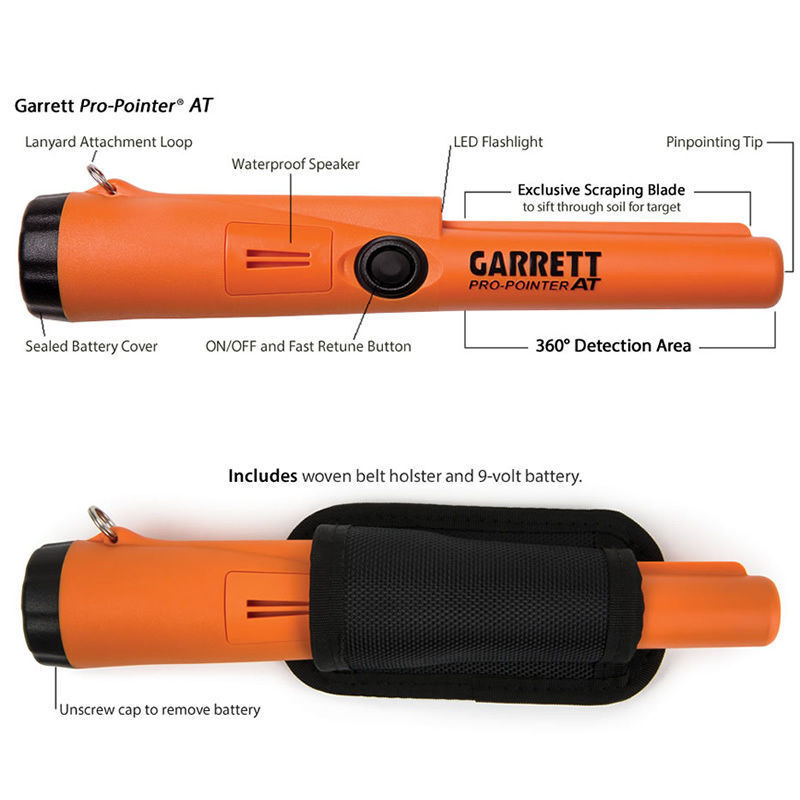 Garrett Propointer AT Waterproof Pinpointer with Holster