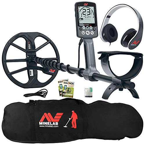 Minelab Equinox 600 Multi-IQ Metal Detector with Bag