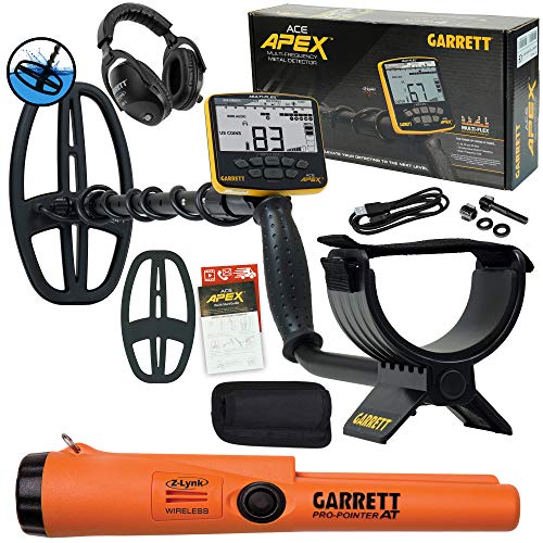 Garrett ACE APEX Detector: DD Viper, Z-Lynk Headphone