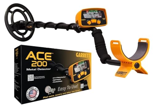 Garrett ACE 200 Pin Pointer Metal Detector, Waterproof USA