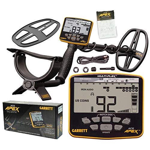 Garrett ACE Apex Metal Detector with 6x11" Viper Coil