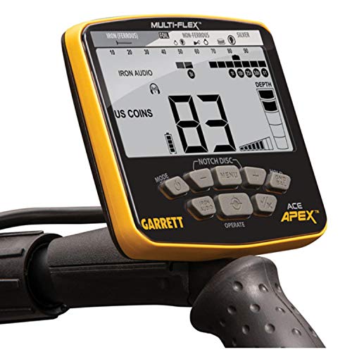 Garrett ACE Apex Metal Detector with 6x11" Viper Coil