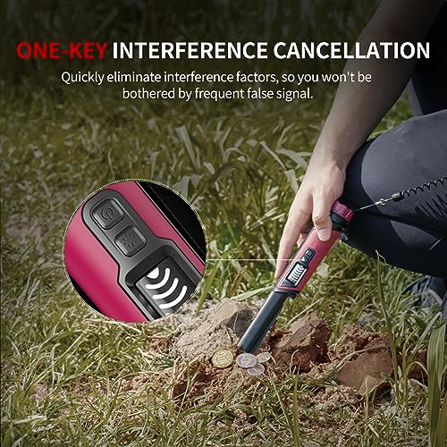 DR.ÖTEK Pinpointer Metal Detector - Waterproof, LCD Screen