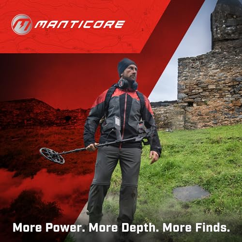 MINELAB MANTICORE High-Power Waterproof Metal Detector (11" Double-D Coil)