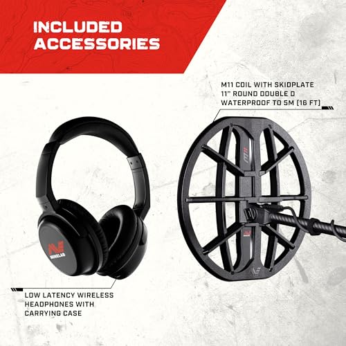 MINELAB MANTICORE High-Power Waterproof Metal Detector (11" Double-D Coil)