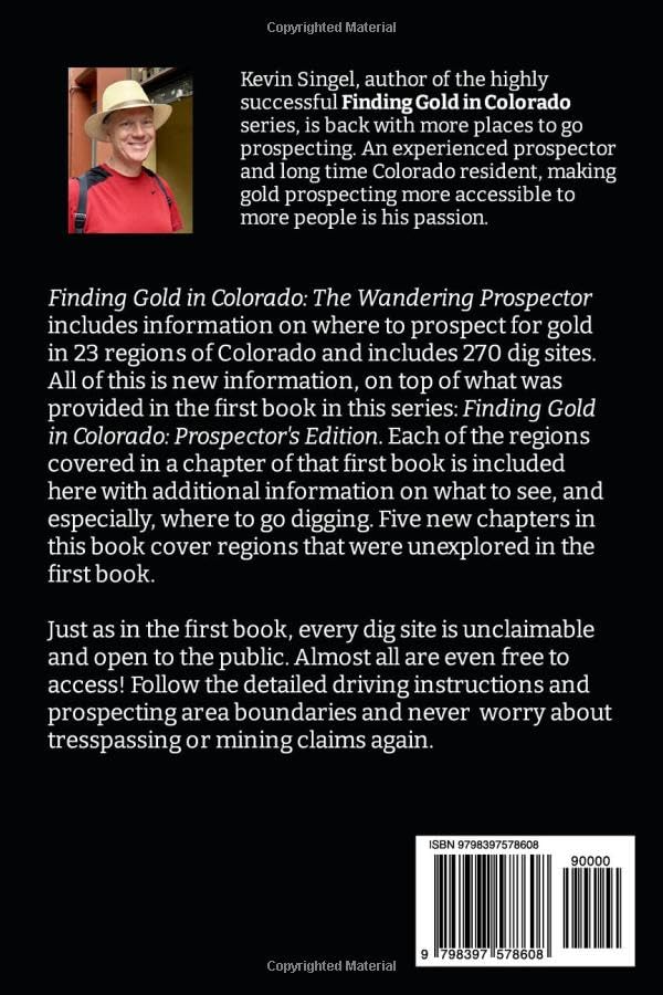 Colorado's Gold Prospecting Sites with Pin Pointer Metal Detector