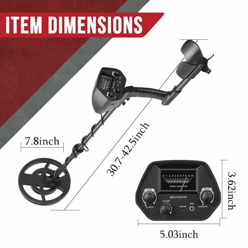 Bounty Hunter Pinpointer Metal Detector with LCD