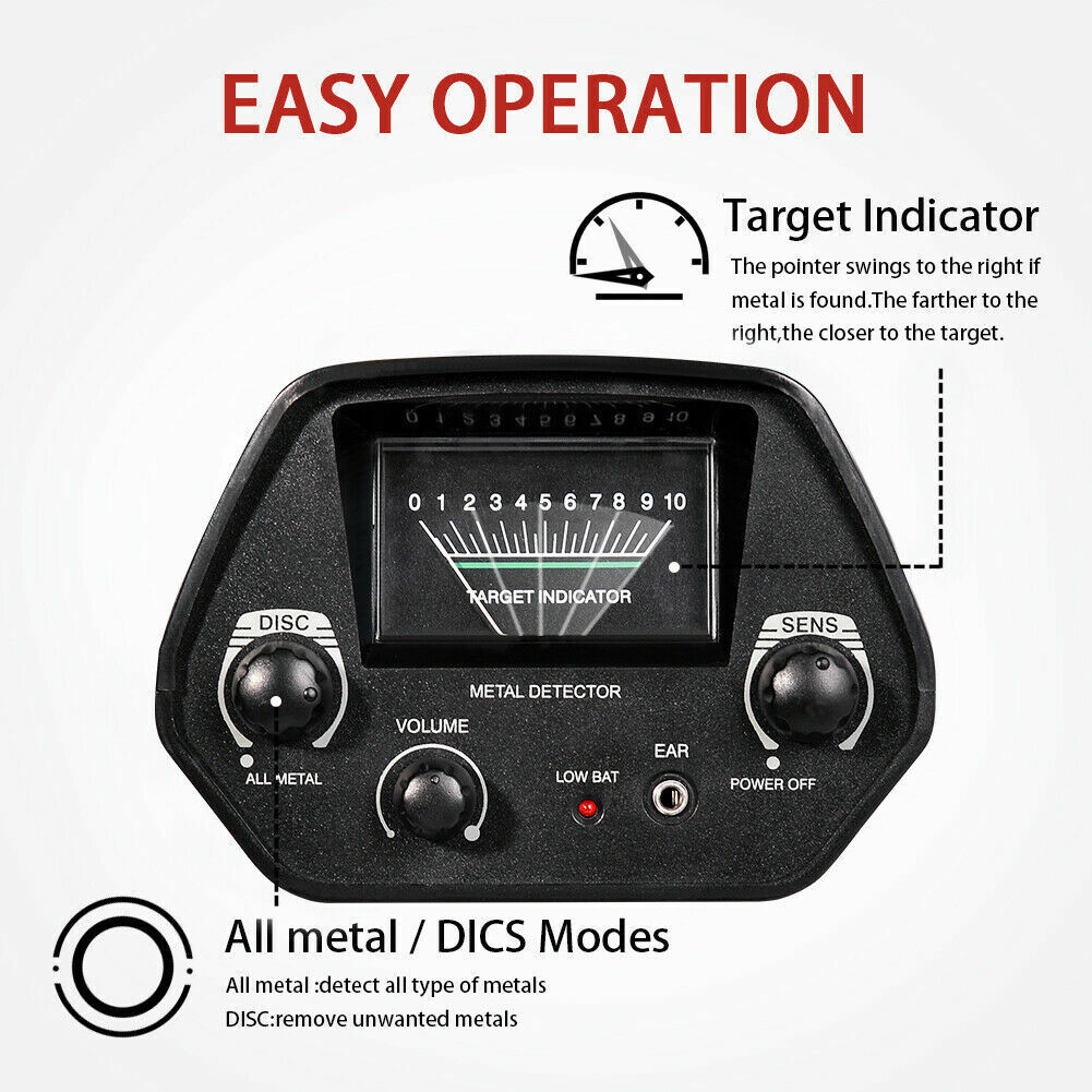 Bounty Hunter Pinpointer Metal Detector with LCD
