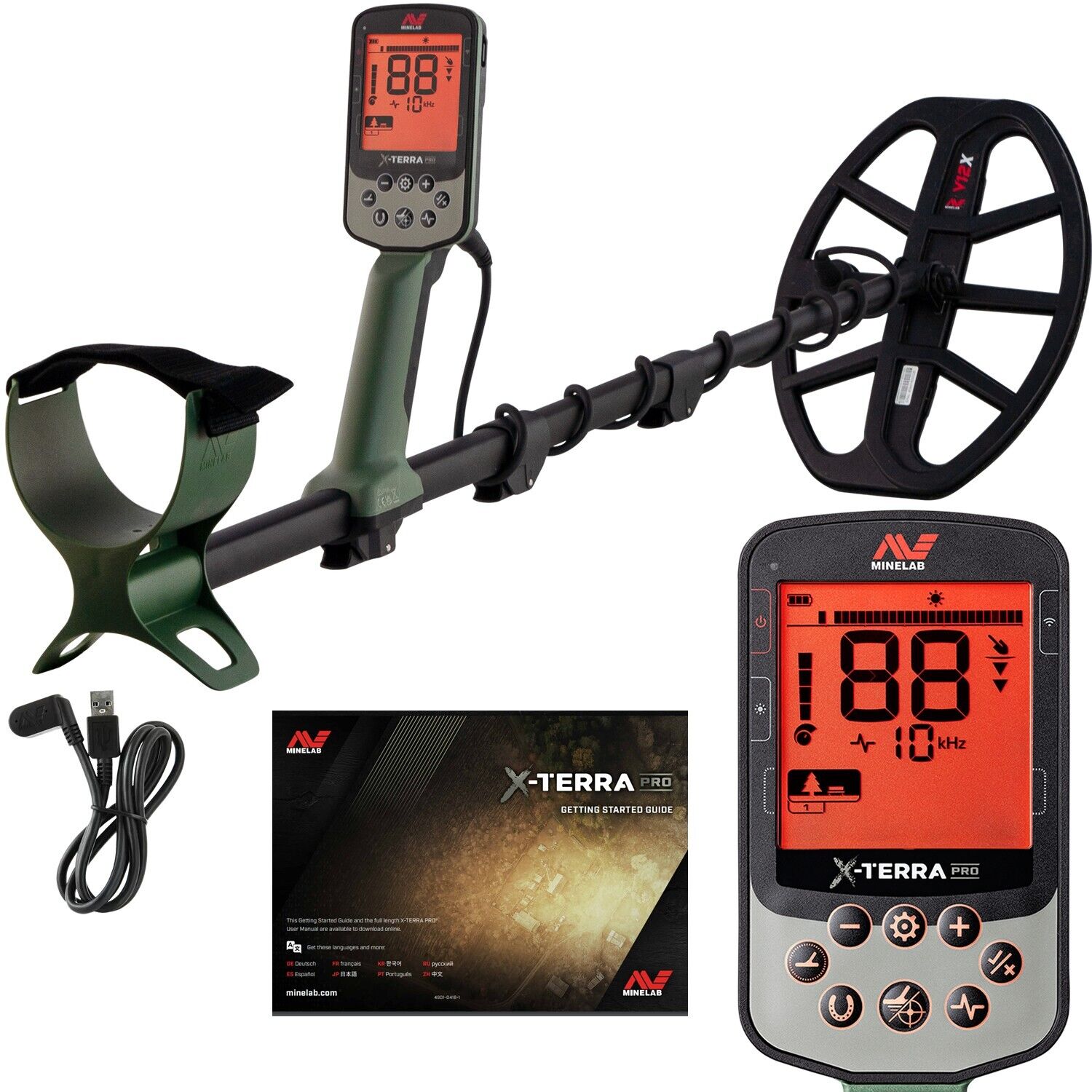 Minelab X-TERRA PRO Waterproof Metal Detector 5-15 kHz