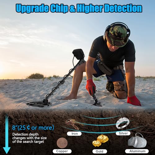 OMMO Analog Pin Pointer Metal Detector for Adults