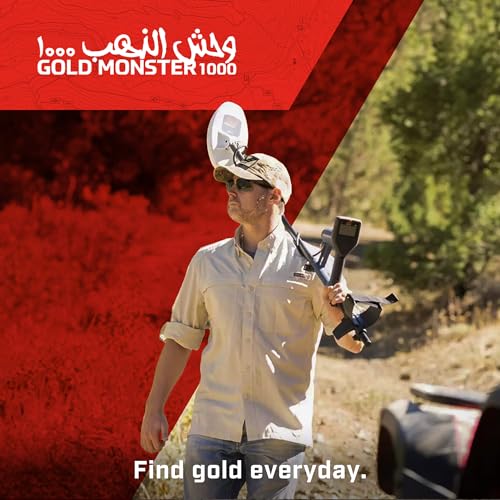 Minelab GOLD MONSTER 1000 Metal Detector + Pro-Find 40 Pinpointer