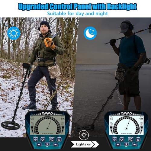 OMMO Analog Pin Pointer Metal Detector for Adults