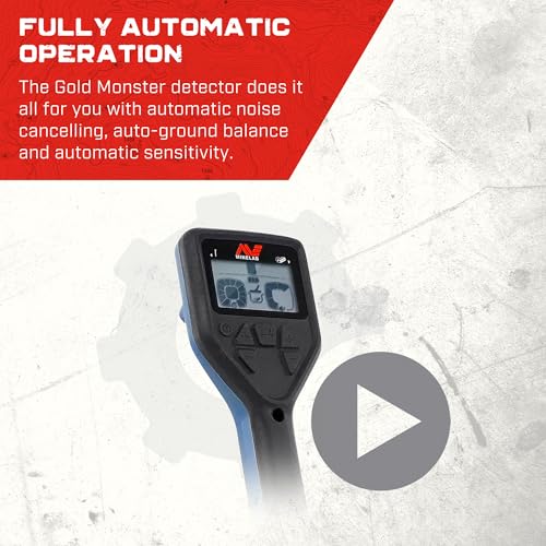 Minelab GOLD MONSTER 1000 Metal Detector + Pro-Find 40 Pinpointer