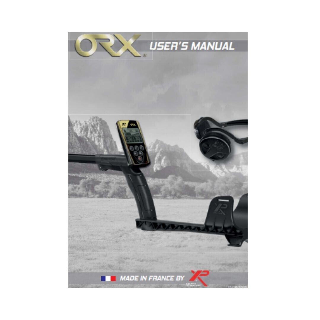 XP ORX Metal Detector with Free WSAudio & Pouch