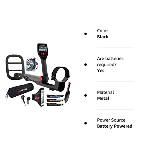 Minelab GO-FIND 66 Metal Detector with Black Bag