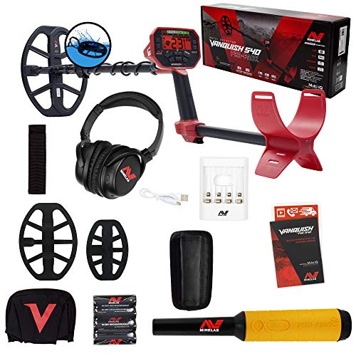 Minelab Vanquish 540 Pro Pack with 2 Coils