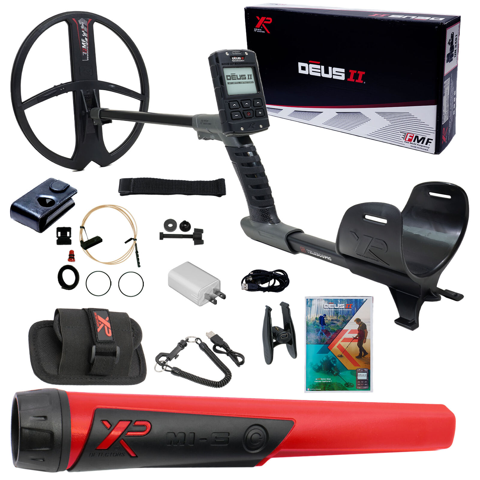 XP DEUS II Fast Multi Frequency Metal Detector
