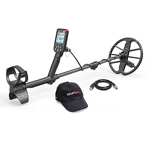 Nokta Simplex Ultra Waterproof Metal Detector with Carbon Fiber Shaft