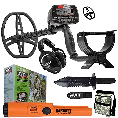 Garrett AT MAX Metal Detector & Pro-Pointer Bundle