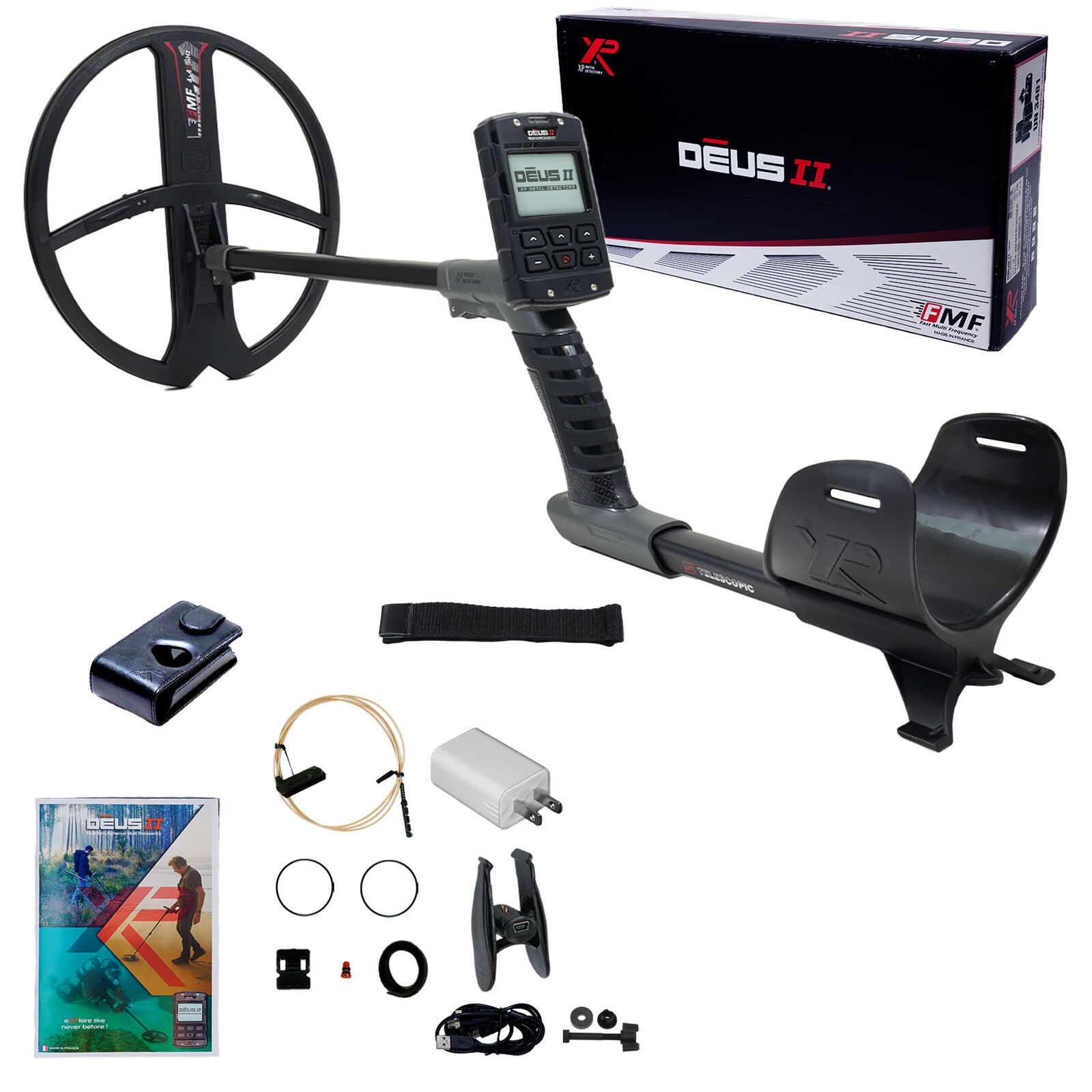 XP DEUS II Fast Multi Frequency Metal Detector