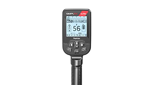 Nokta Simplex Ultra Waterproof Metal Detector with Carbon Fiber Shaft