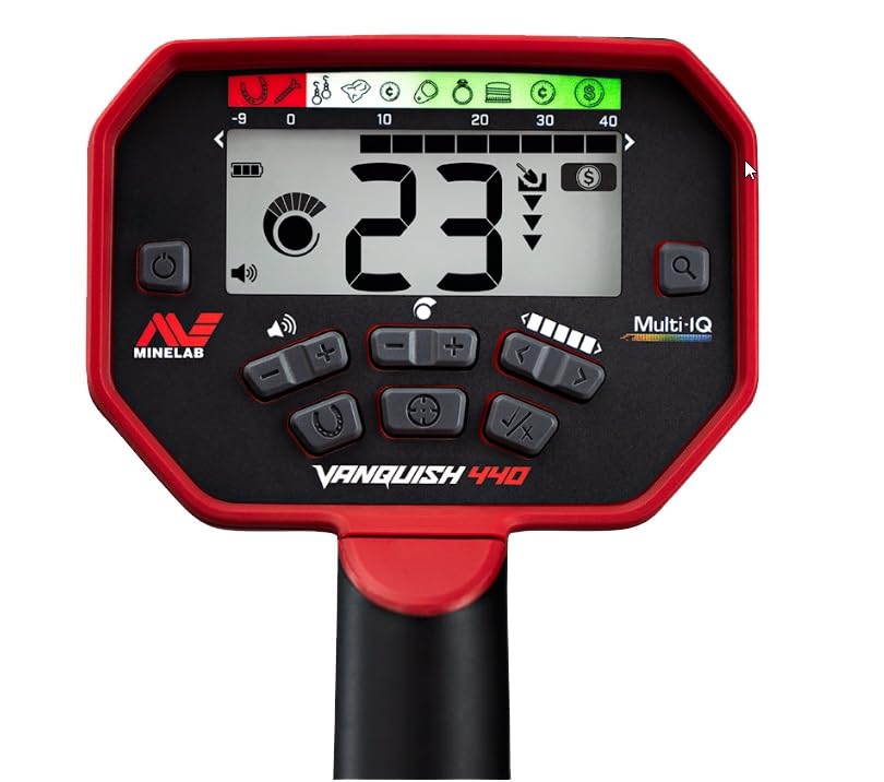Minelab Vanquish 440 Multi-Frequency Metal Detector Set