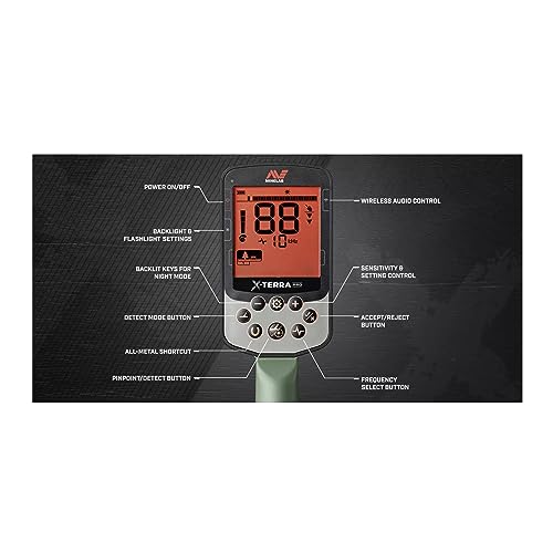 Minelab X-Terra Pro Metal Detector Bundle with Pinpointer
