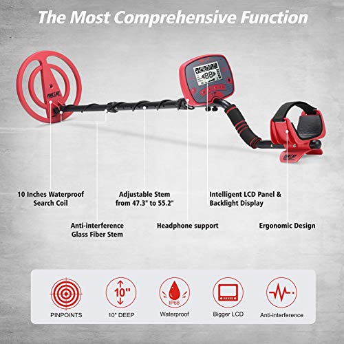 PANCKY Waterproof Pin Pointer Metal Detector - Higher Accuracy