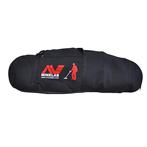 MINELAB Large Black Padded Metal Detector Carry Bag