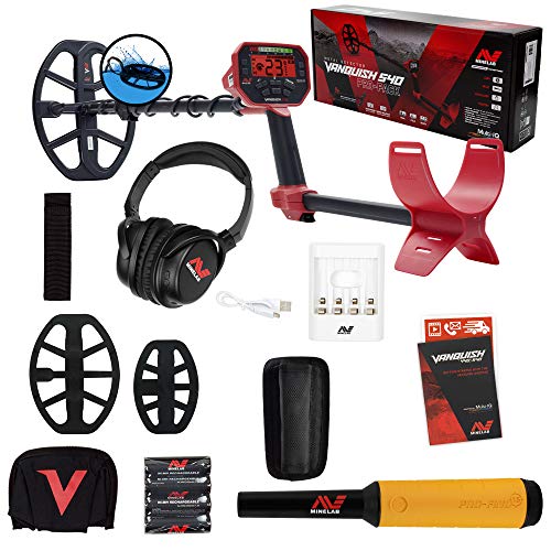 Minelab Vanquish 540 Pro Pack with 2 Coils