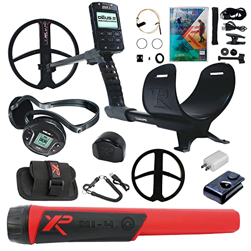 XP Deus II Metal Detector with 11" Coil & MI-4 Pinpointer