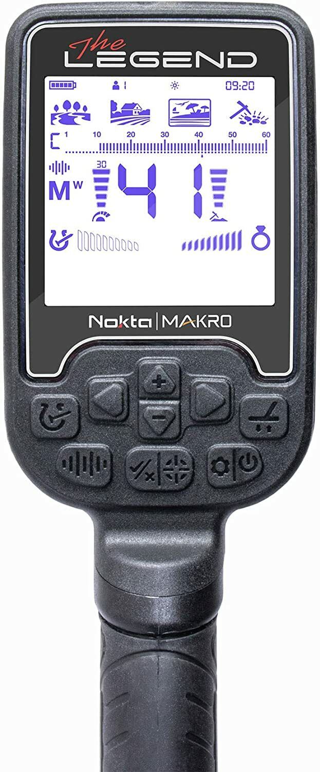 Nokta Makro Legend SMF Metal Detector with Wireless Headphones