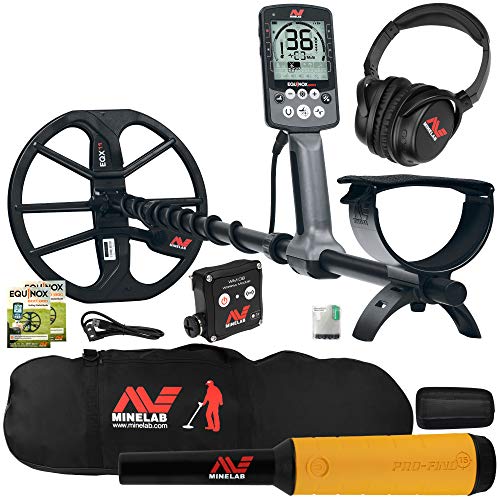 Minelab Equinox 800 Metal Detector Set with Pinpointer
