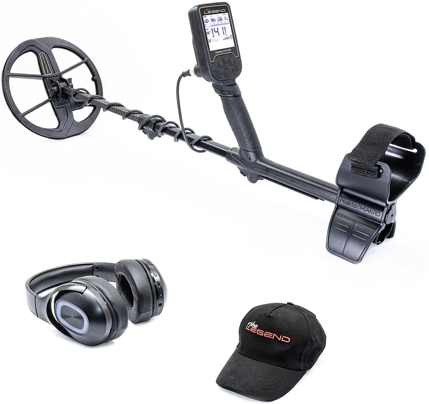 Nokta Makro Legend SMF Metal Detector with Wireless Headphones