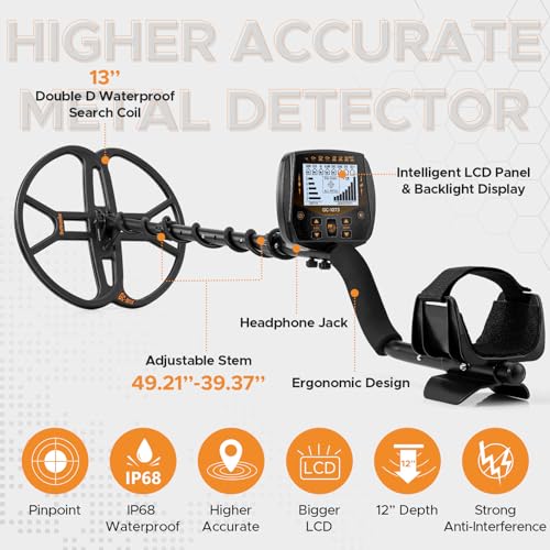Professional Waterproof Gold Finder with LCD Display