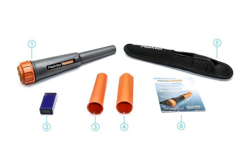 Waterproof NOKTA Pin Pointer Metal Detector
