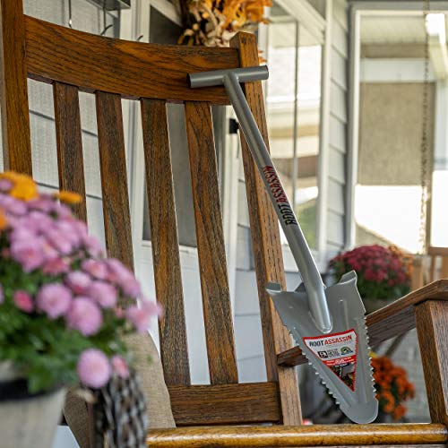 35" T-Handle Metal Detecting Shovel with Blade Cover