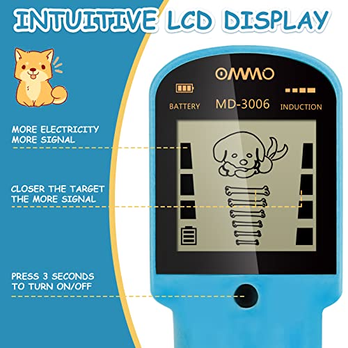 OMMO Adjustable Kids Metal Detector with LCD Display