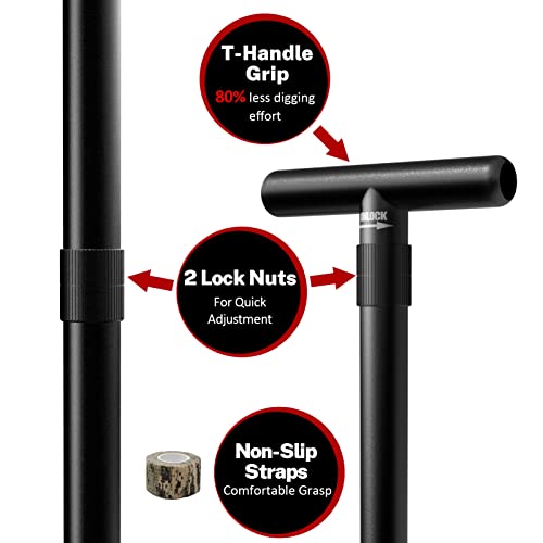 DR.ÖTEK Heavy Duty Metal Detecting Spade Shovel