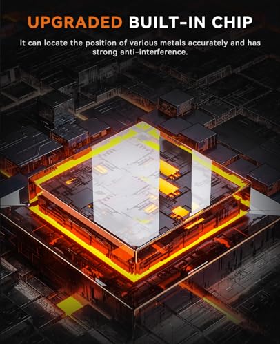 SUNPOW Waterproof Metal Detector Pinpointer with LCD Screen