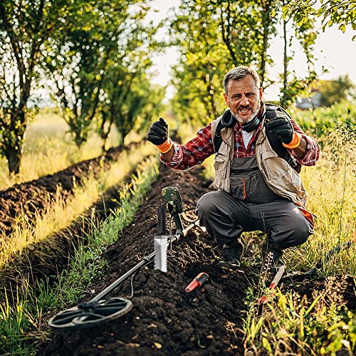 Heavy Duty Metal Detector Digging Shovel with Serrated Edge